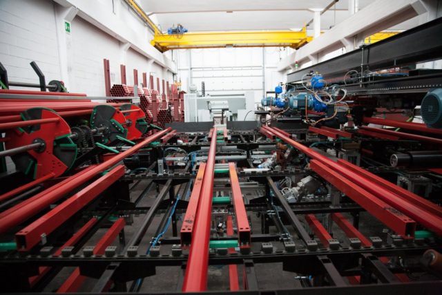 Impianto lavorazione tubi